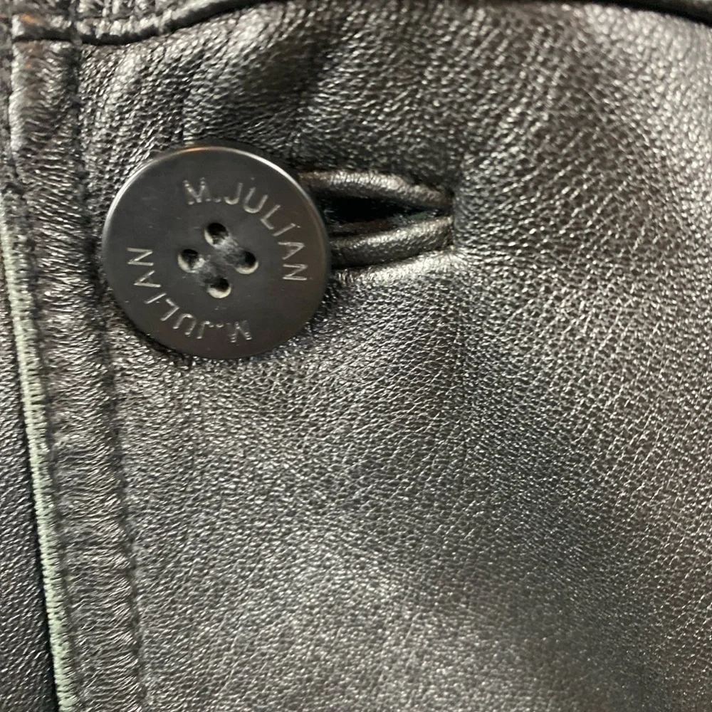 VTG Wilsons Pebbled Leather Julian Jacket Mens Thinsulate XL Extra Large Vintage